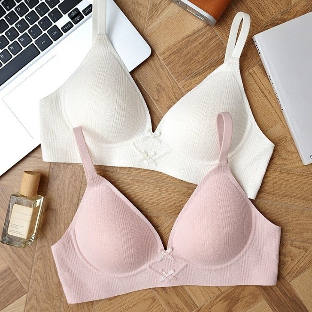 Wirefree Bra Comfort - Comfortable Thin Wireless Deep V Bra