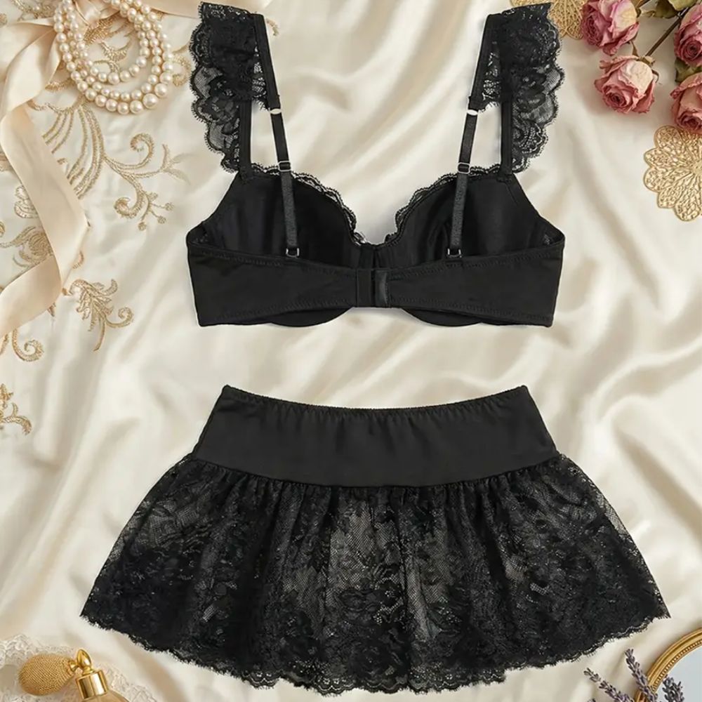 Fashion Open Design Sexy Lace  - Sheer Mesh Bra review and price