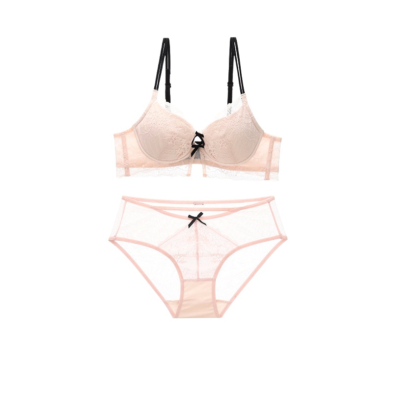 New Girly Sweet Lace Women Und - Lace Bralette Set review and price