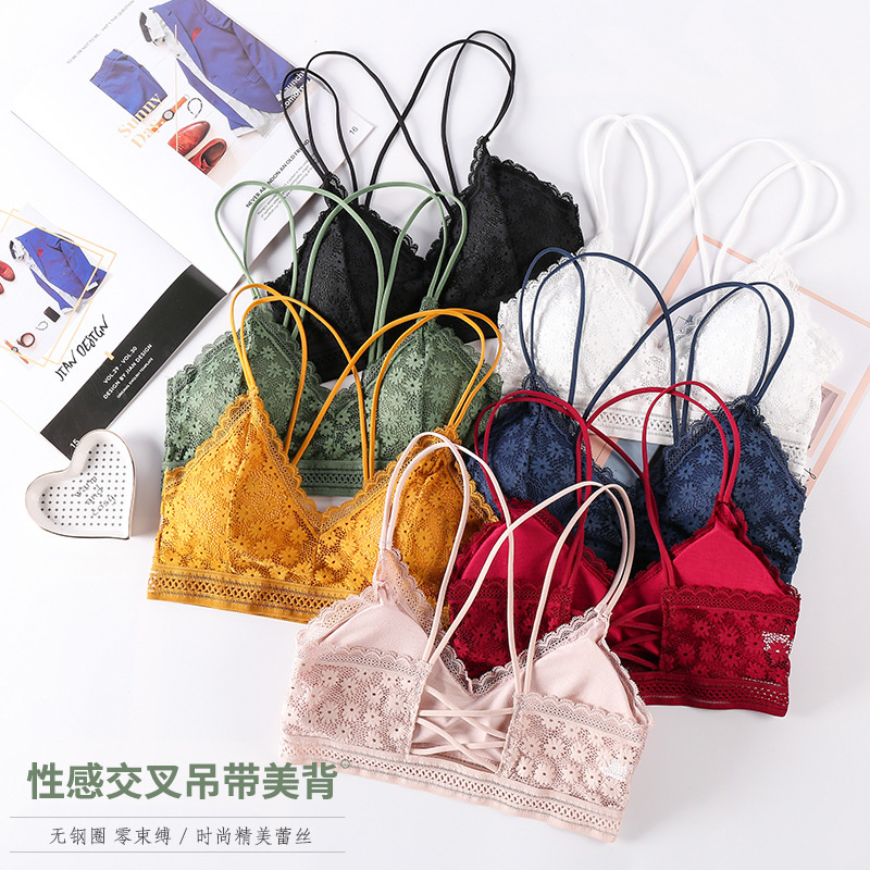 3D Sexy Lingerie Seamless Spor - Lace Bralette Set review and price