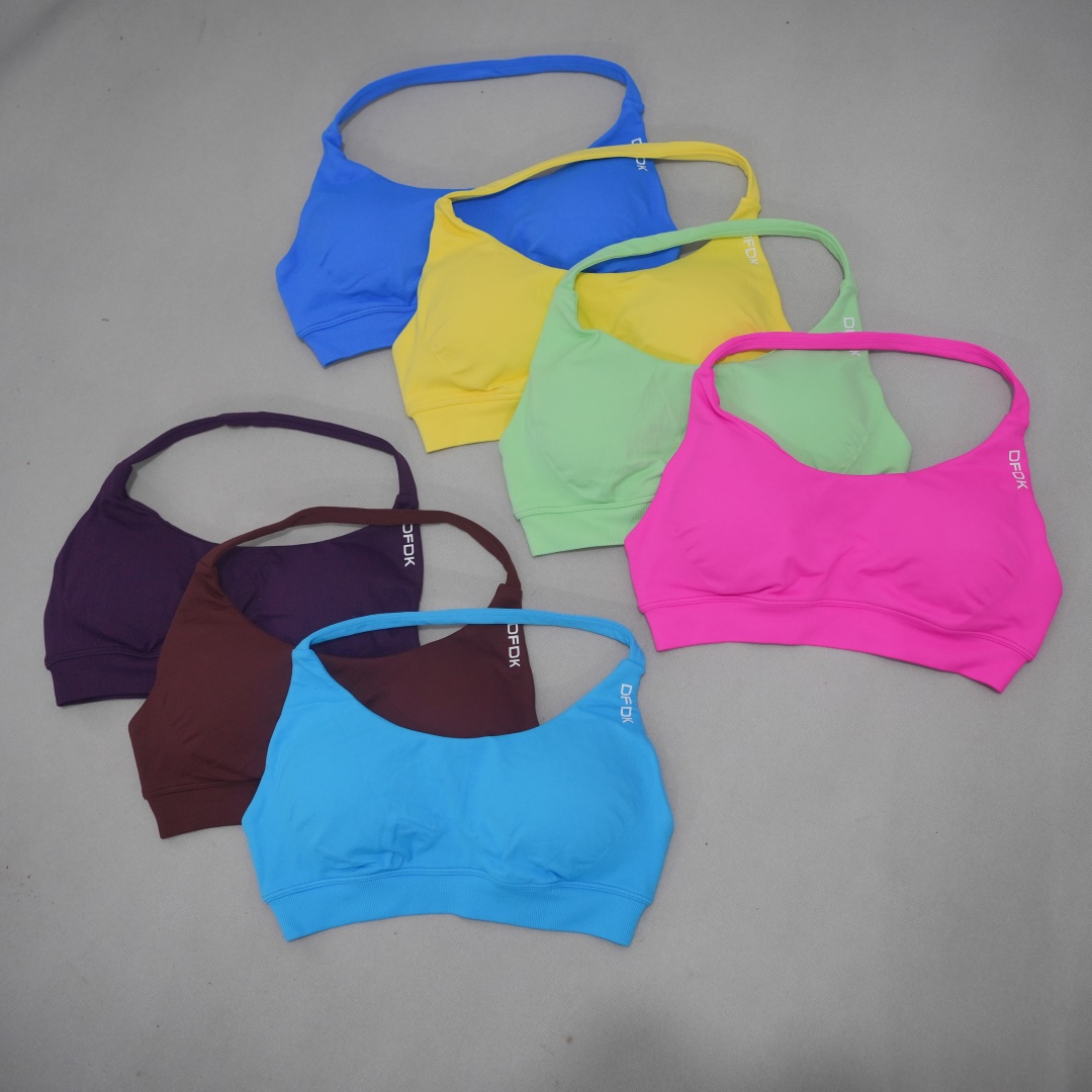 DFDK Women Seamless Sports Bra - Plunge Bra Push Up review and price