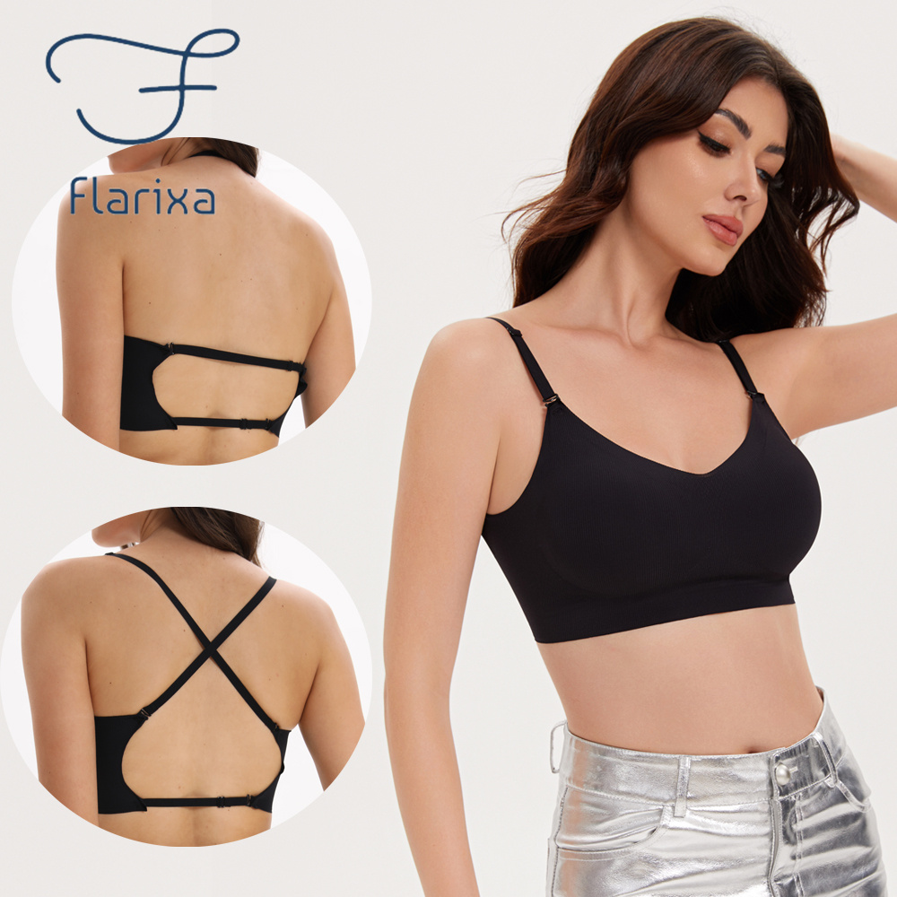Flarixa Seamless Low Back Bra  - Convertible Bra Multiway review and price